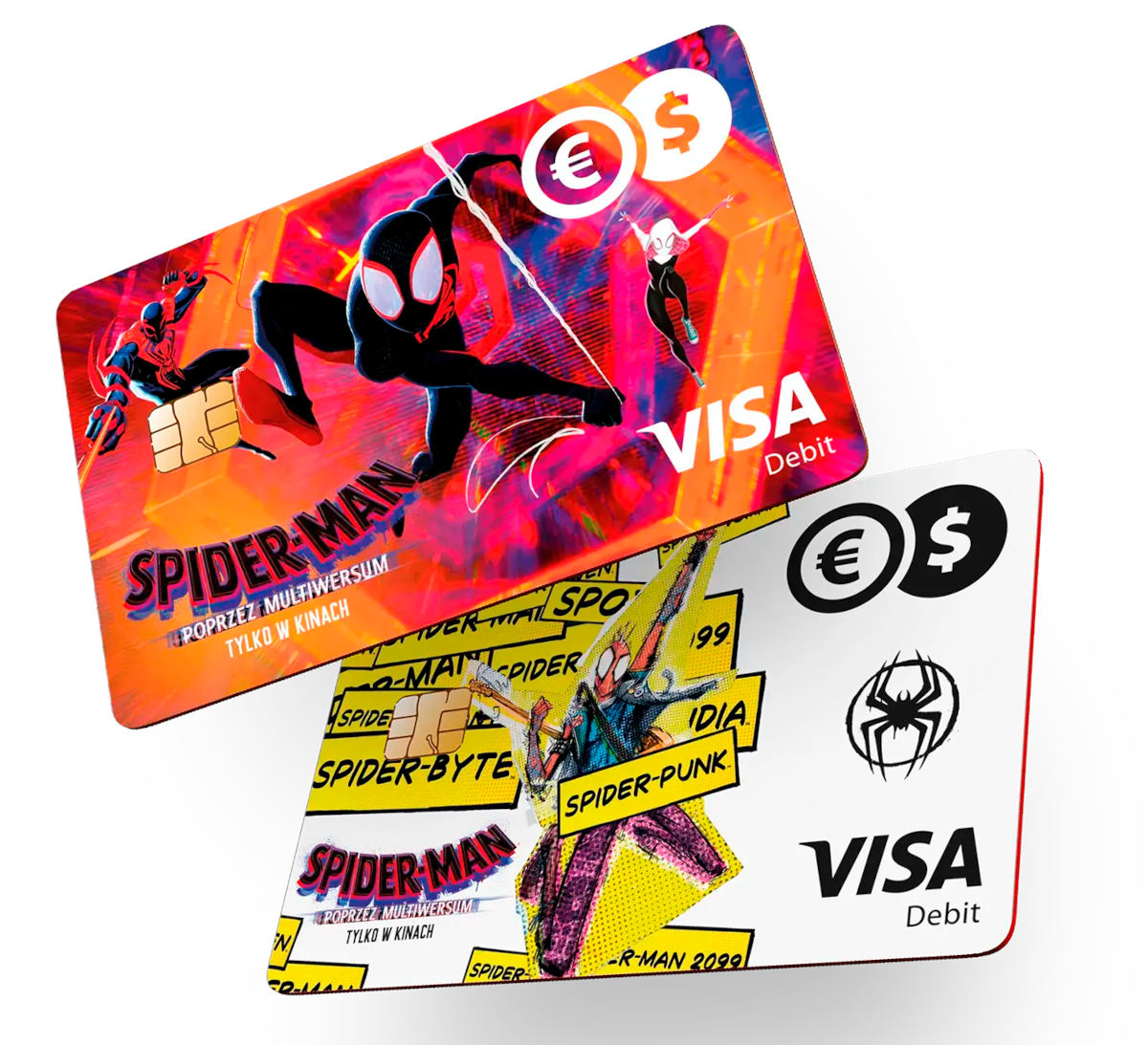 Cinkciarz ma limitowaną edycję kart ze Spider-Manem