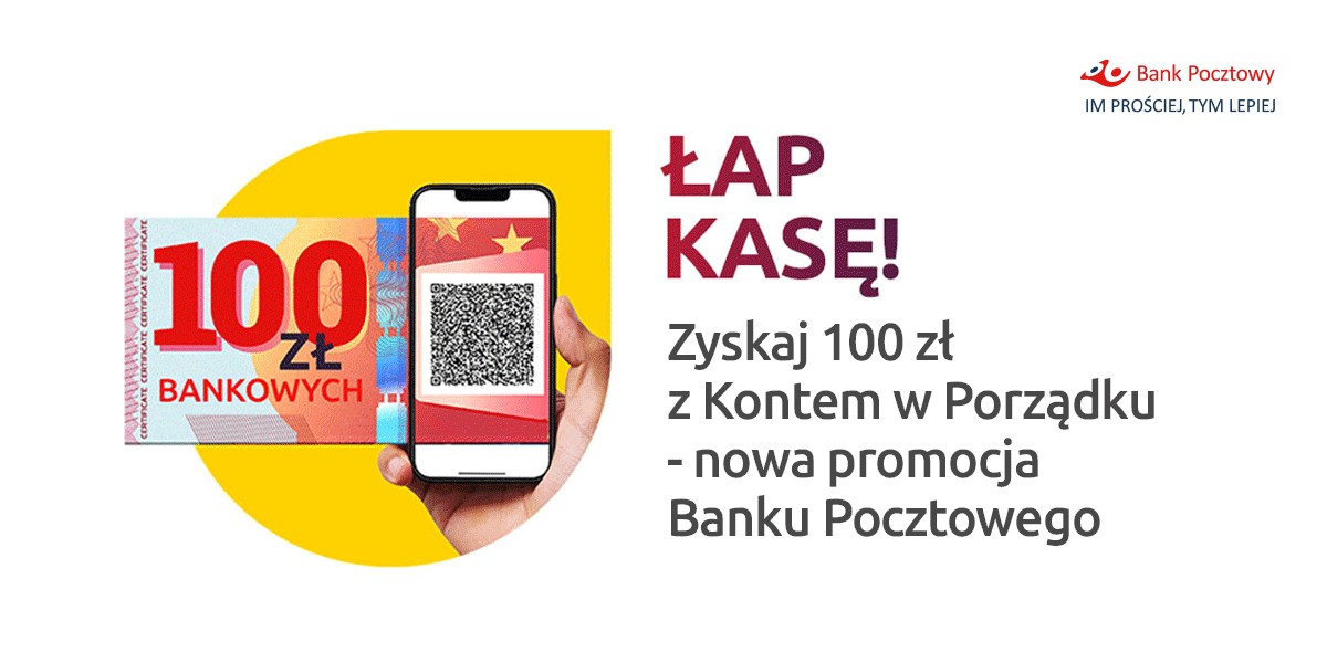 Bank Pocztowy rozdaje pieniądze. Sprawdź, co musisz zrobić
