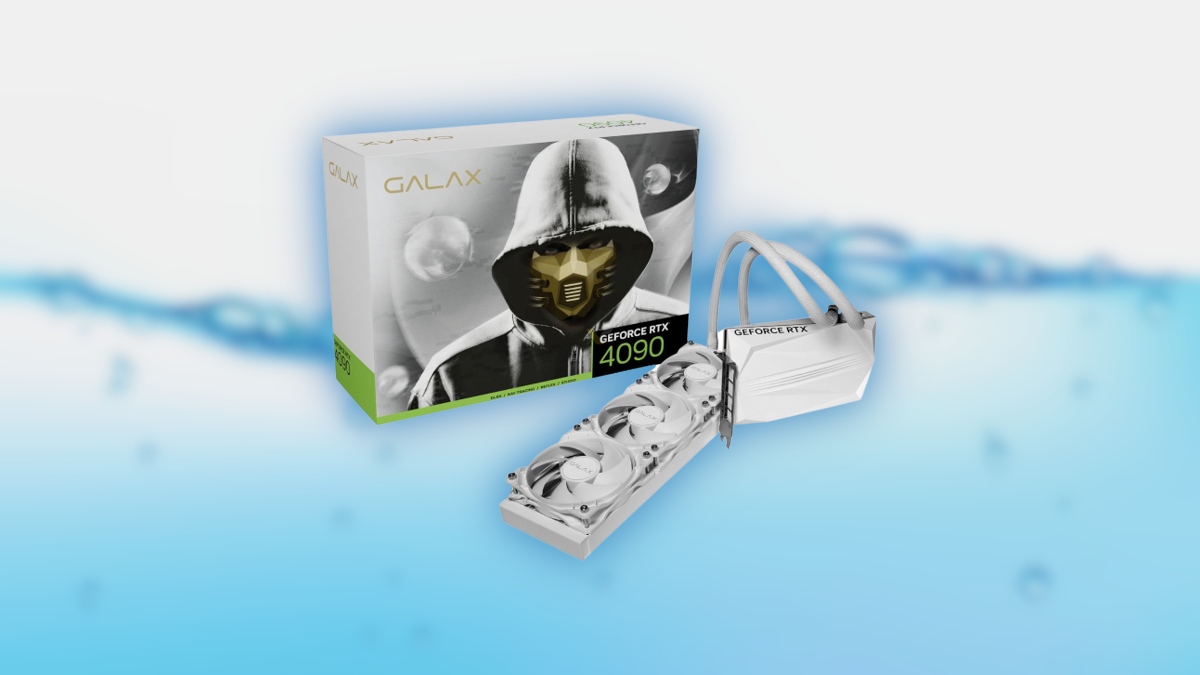 GeForce RTX 4090 doczekał się białej wersji z chłodzeniem wodnym