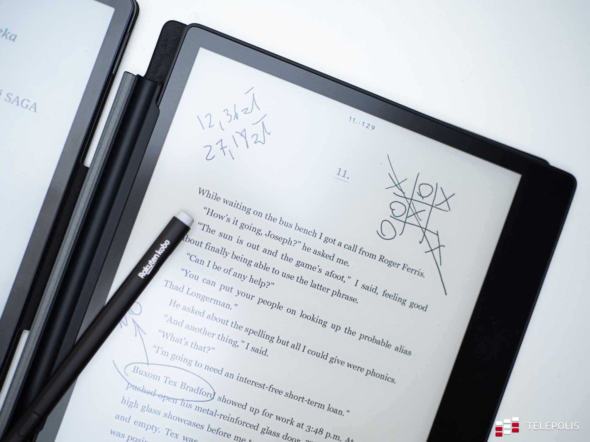 Kobo Elipsa 2E - wielki ekran i rysik w zestawie