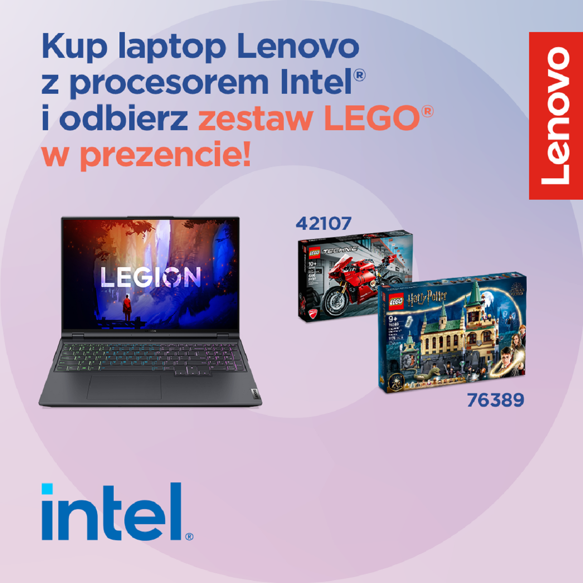 Lenovo rozdaje klocki LEGO. Jest kilka opcji