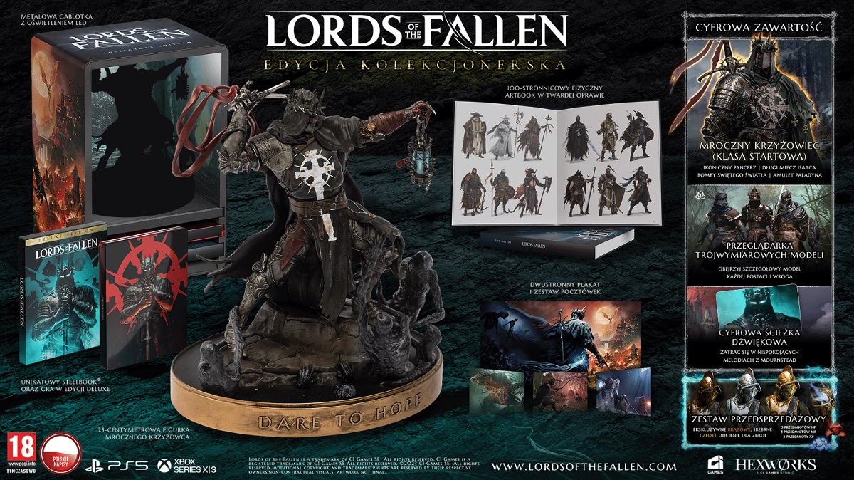 Lords of the Fallen z datą premiery. Siekaj potwory w rytm Iron Maiden
