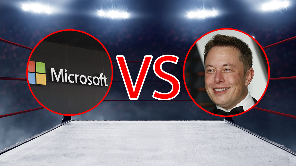 Elon Musk idzie na wojnę z Microsoftem. Uruchomił prawników