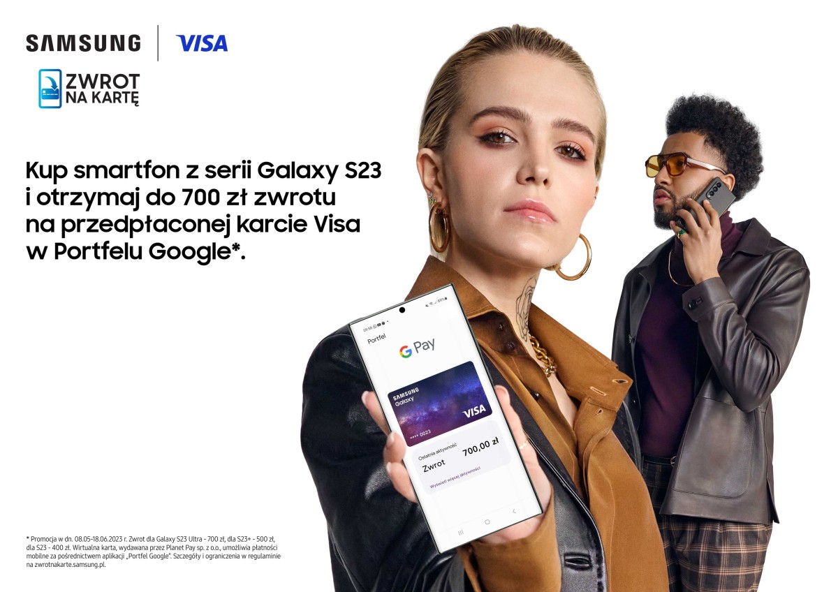 Kup flagowego Samsunga, a zwrot dostaniesz na karcie w Portfelu Google