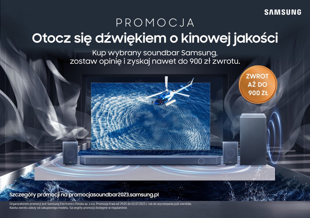 Samsung rozdaje pieniądze. Tym razem nawet 900 zł
