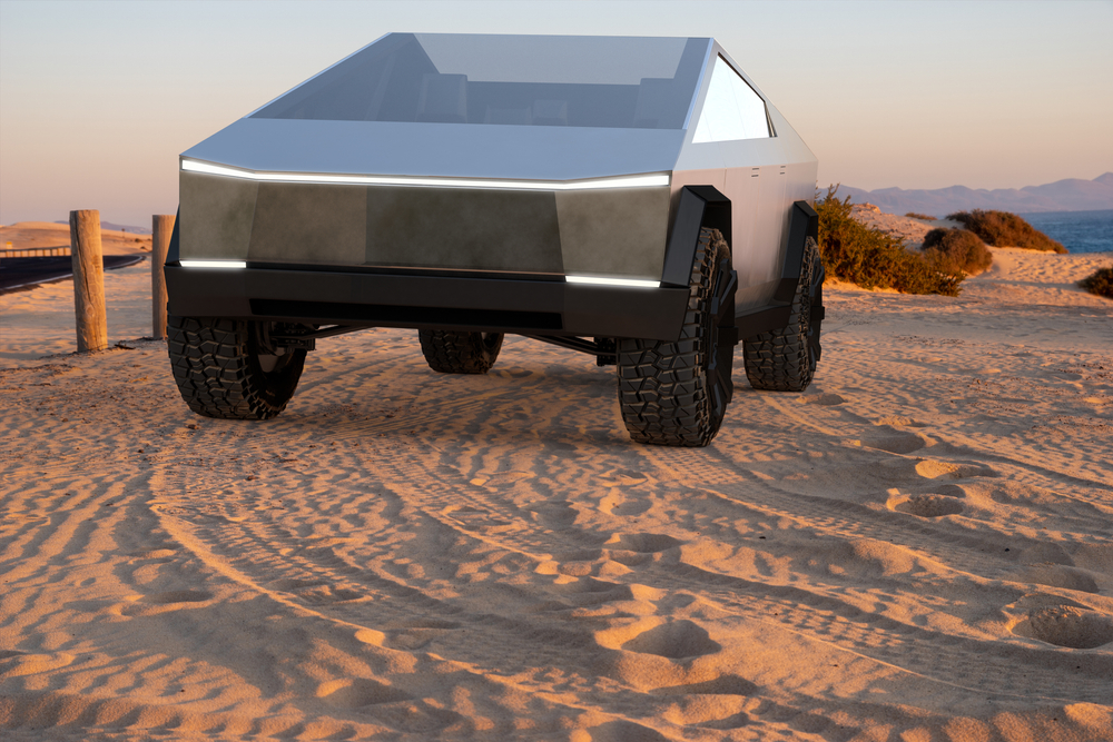 Tesla Cybertruck w błocie. Pokaz skończył się wpadką
