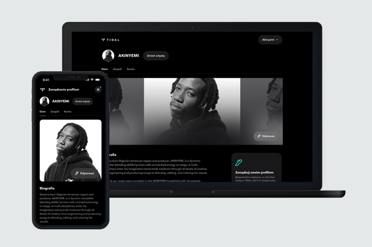 Tidal ma nową platformę dla artystów