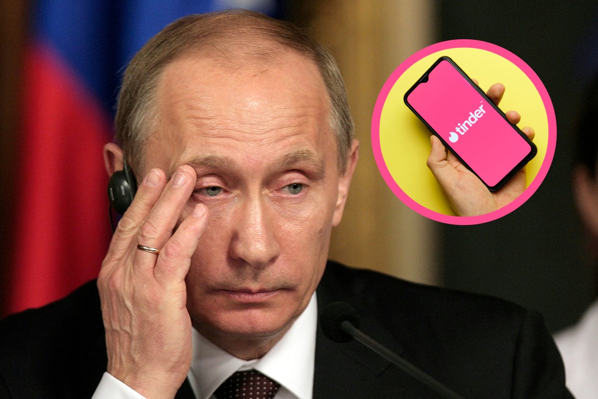 Tinder opuszcza Rosję. To przez zbrodnie wojenne Putina