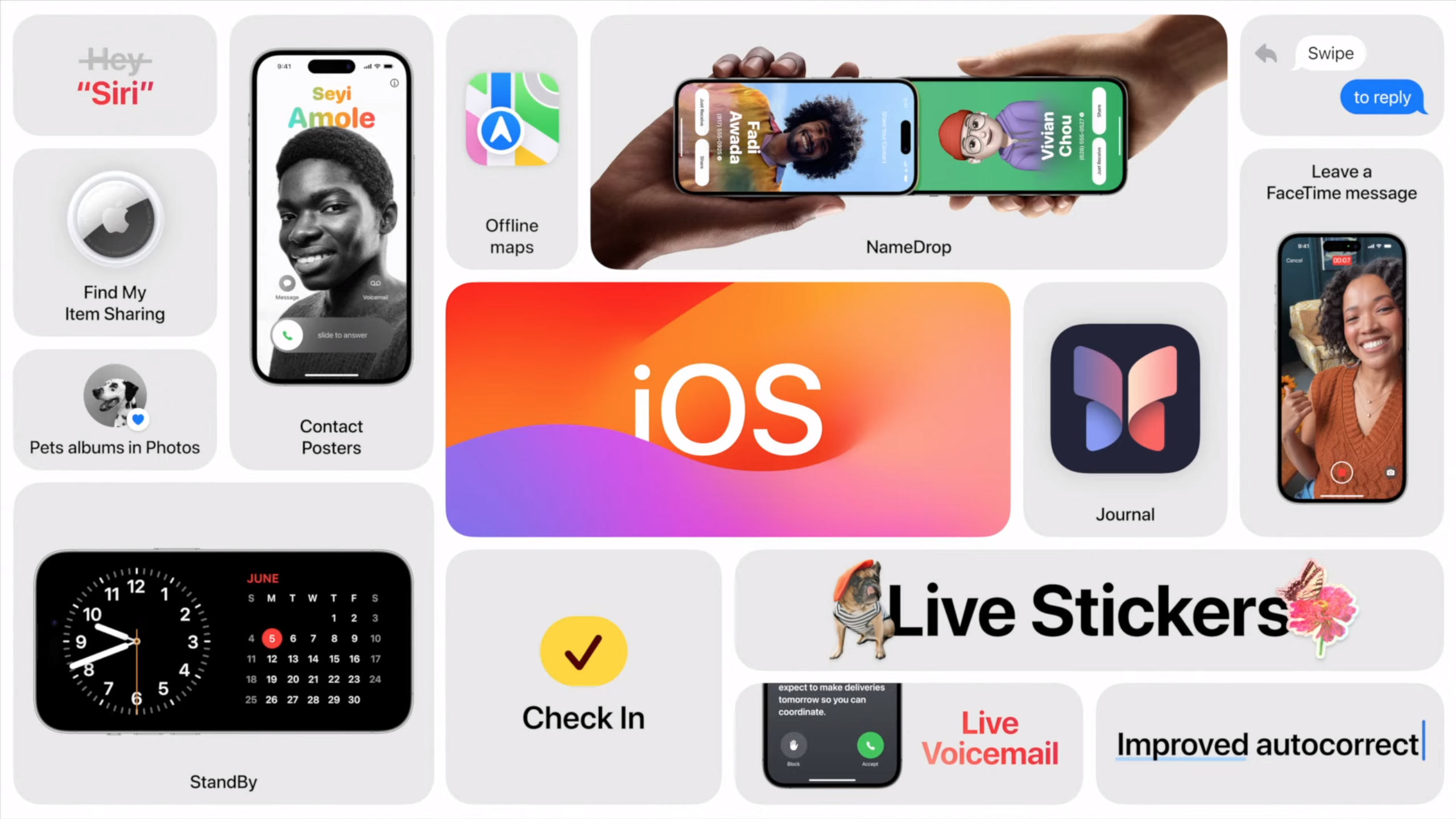Apple przedstawia iOS 17. Dużo zmian, ale większość to kosmetyka