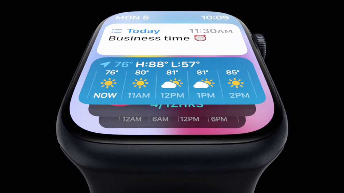 Apple watchOS 10 niesie sporo zmian. Zegarki będą łatwiejsze w użyciu