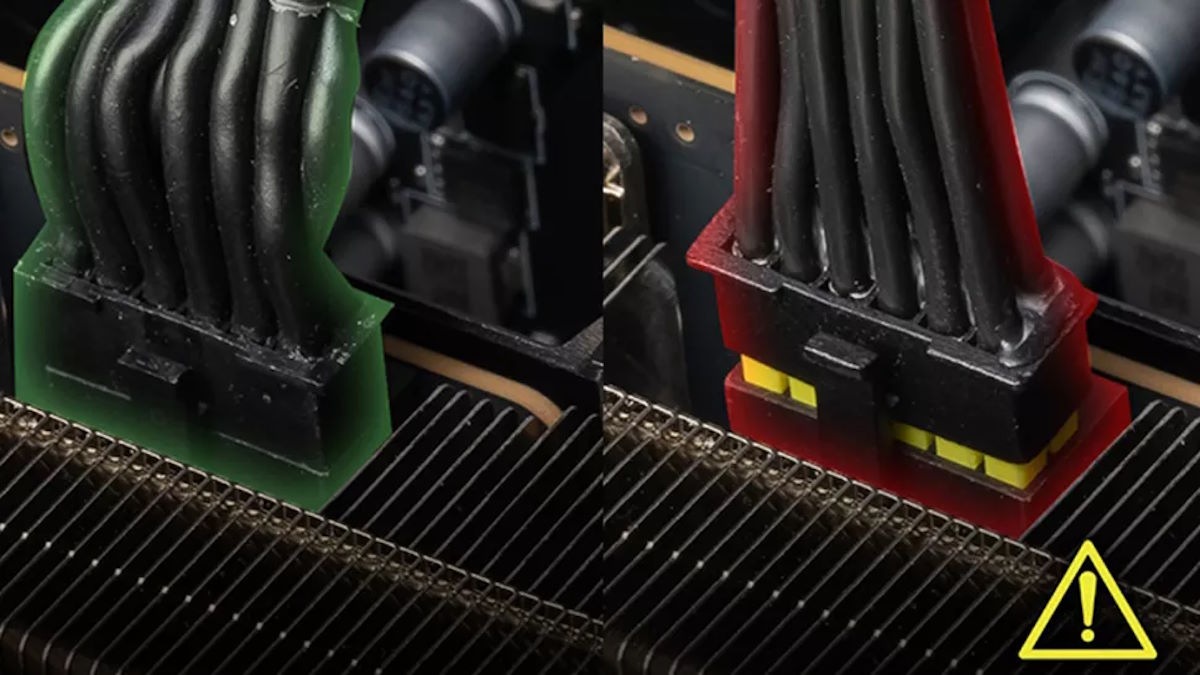 W zasilaczu MSI wtyczka 12VHPWR nie ma prawa się spalić