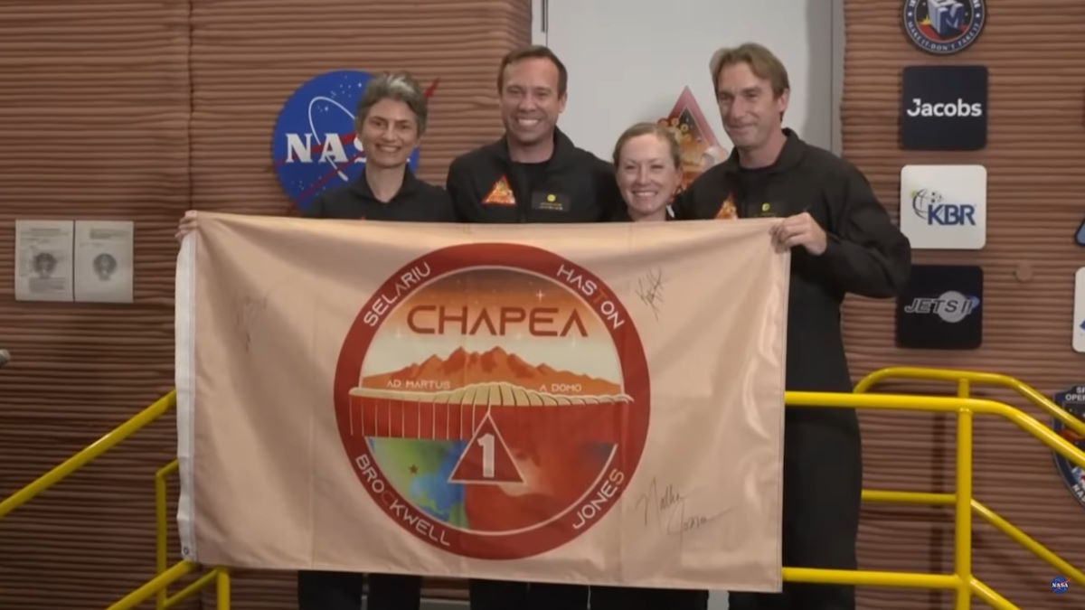 NASA zamknie ich na rok na Marsie. Tak jakby
