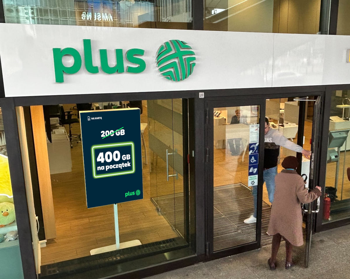 Plus podwaja gigabajty. Do odebrania jest 400 GB