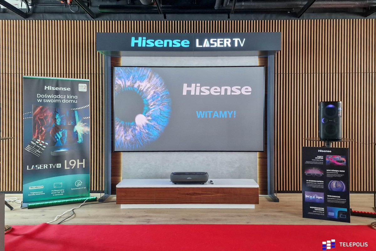 Hisense pokazał telewizory na 2023 rok