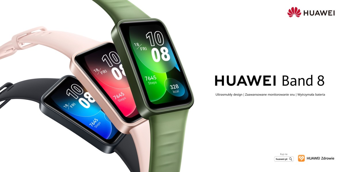 Huawei Band 8 jest już w Polsce. Znamy cenę