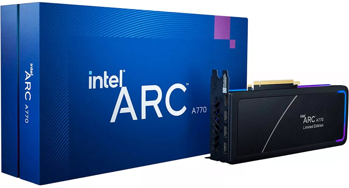 Intel wycofuje kartę graficzną Arc A770 Limited Edition
