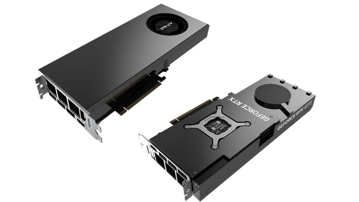 Tak wygląda wyjątkowy GeForce RTX 4070. To model PNY