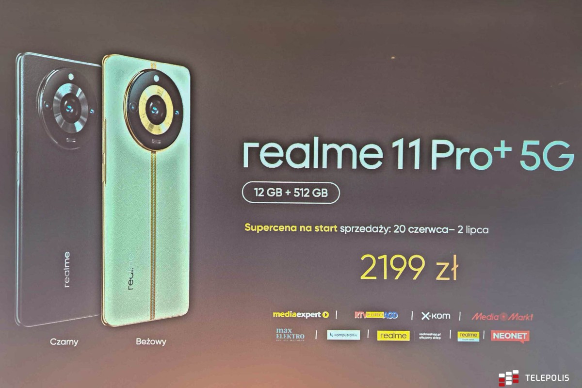 Seria Realme 11 Pro debiutuje w Polsce. W promocji niższa cena