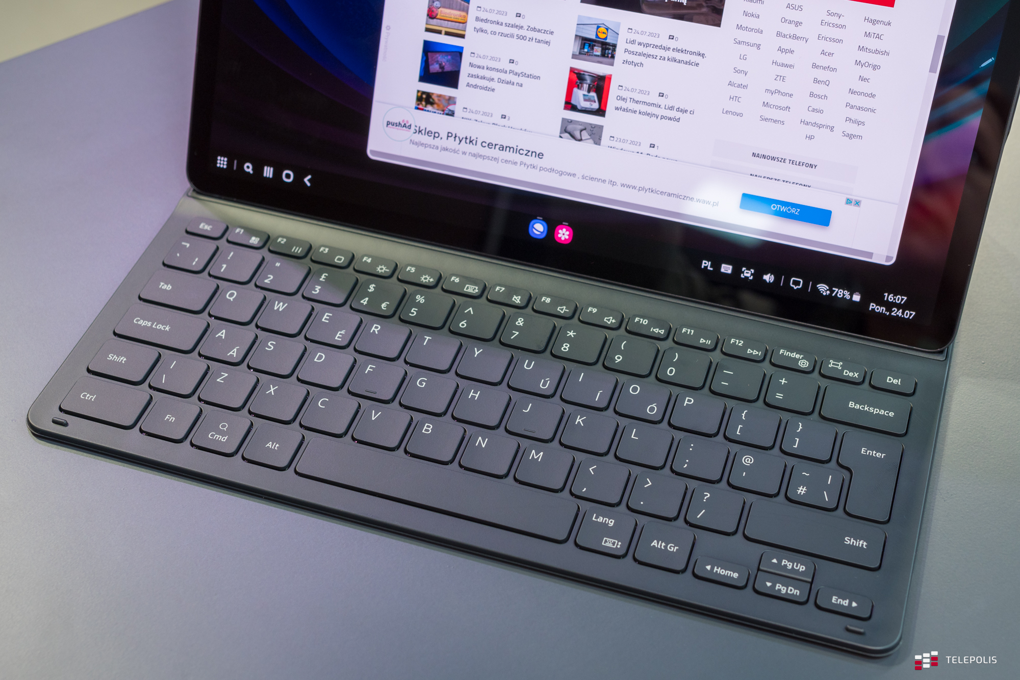 Samsung przekonuje: olej laptopa. Galaxy Tab S9 to lepszy wybór