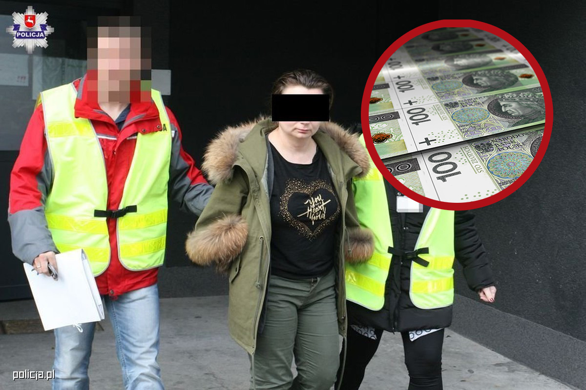 Oszukiwała klientów i prała brudne pieniądze. Grozi jej długa odsiadka