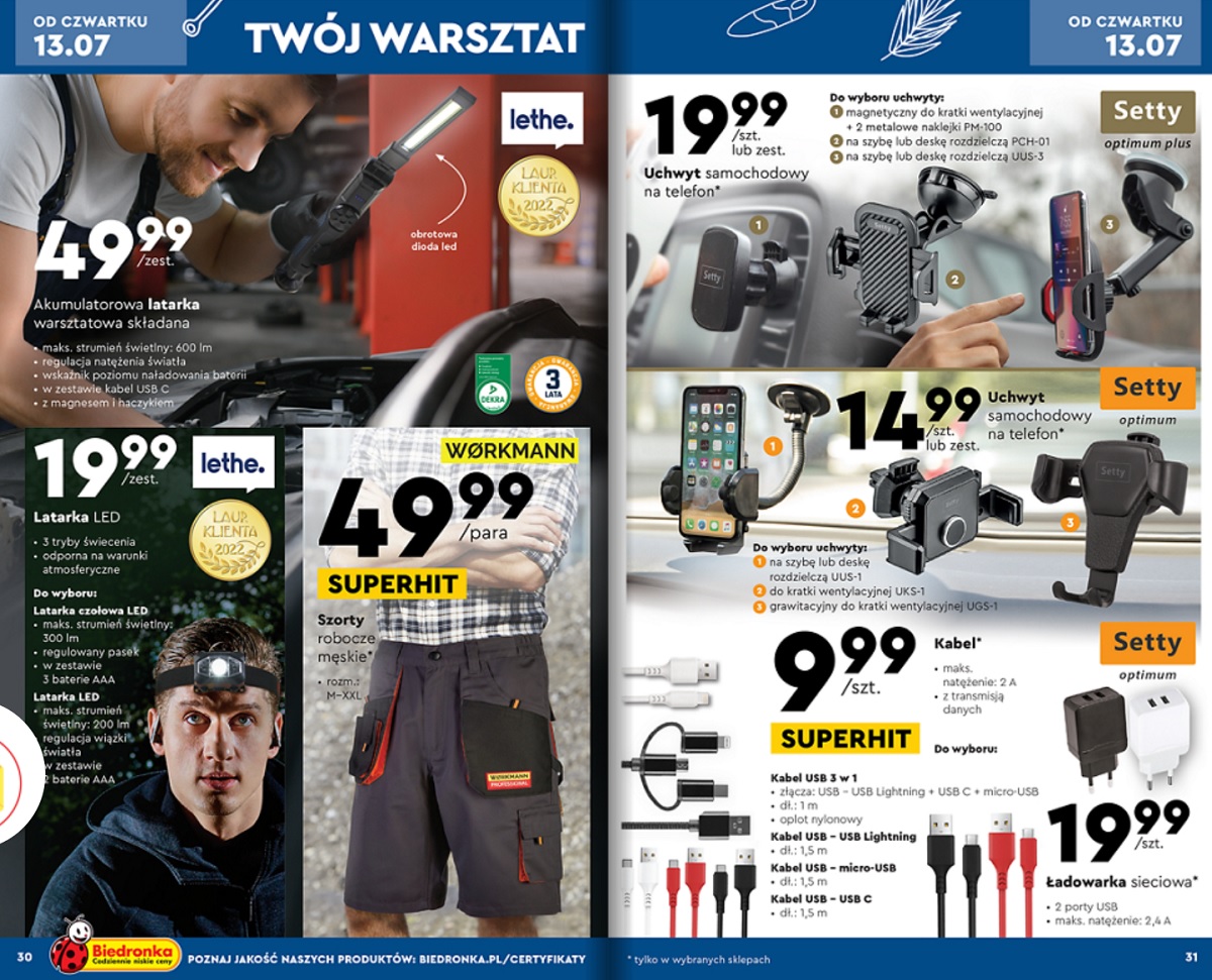 Biedronka odpala bombę. Akcesoria do smartfonów za ułamek ceny