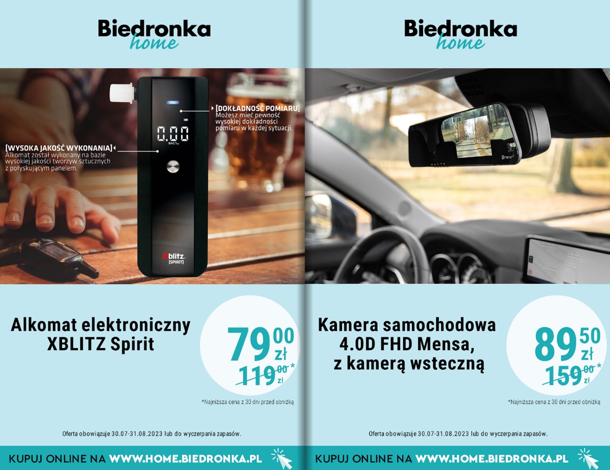Biedronka kokietuje kierowców. Przydatny sprzęt za grosze