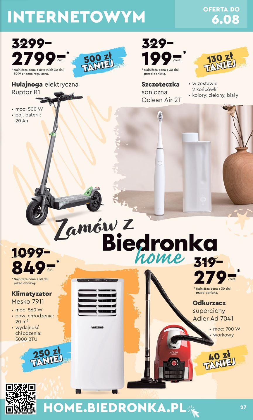 Biedronka szaleje. Zobaczcie tylko, co rzucili 500 zł taniej