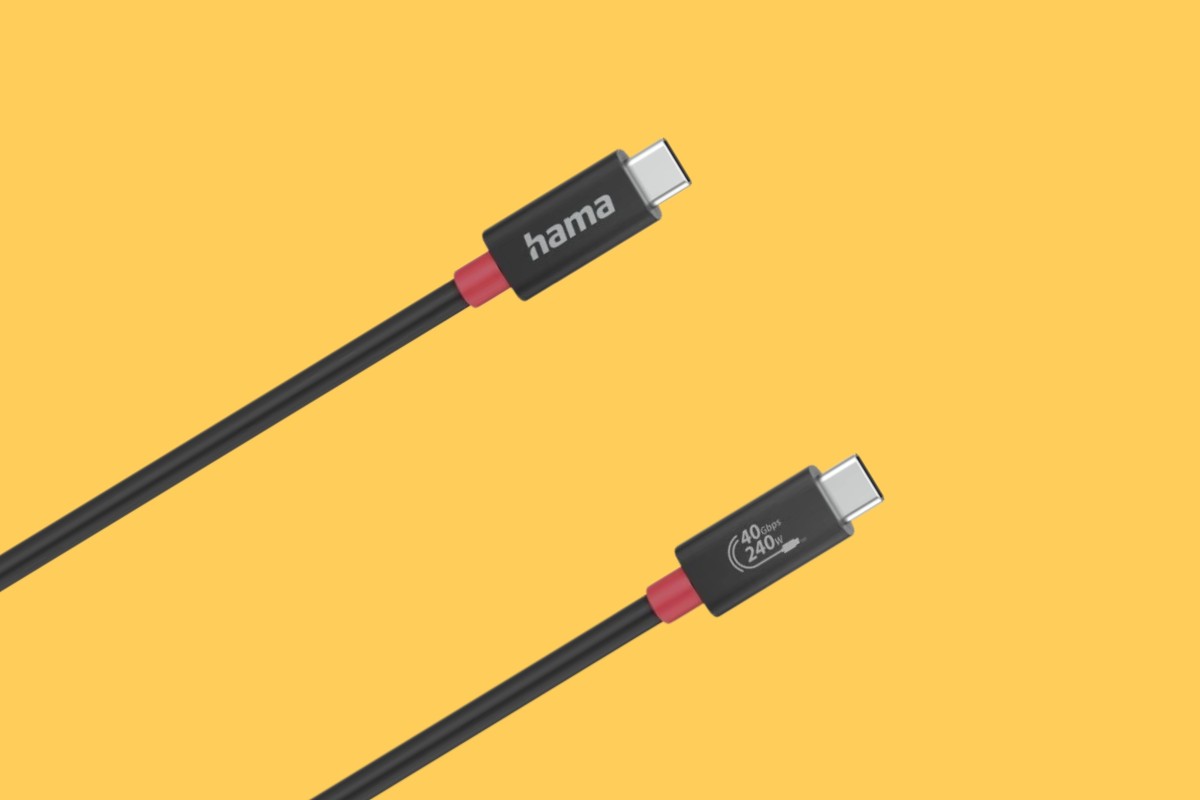 Ten kabel USB-C prześle szybko dane oraz prąd