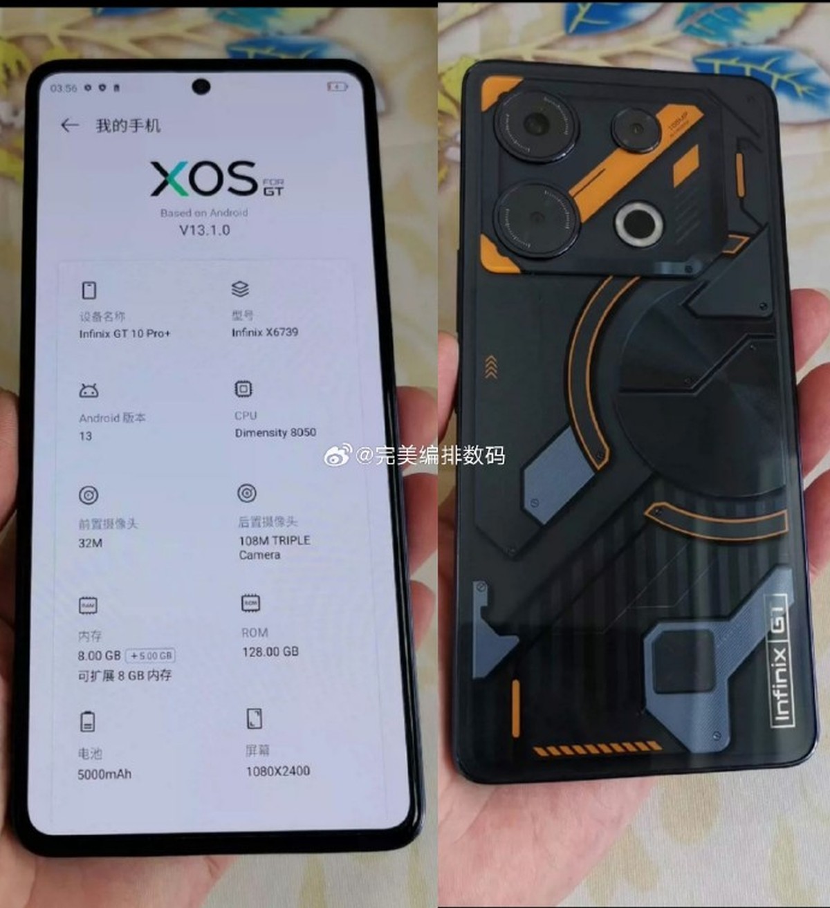 Infinix GT 10 Pro+ będzie świecił jak Nothing