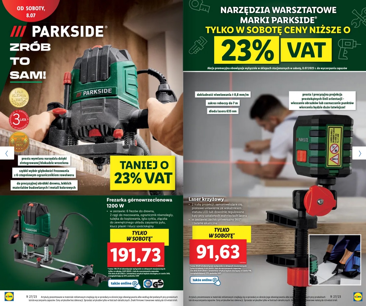 Lidl dopieszcza majsterkowiczów. Przydatny sprzęt za grosze