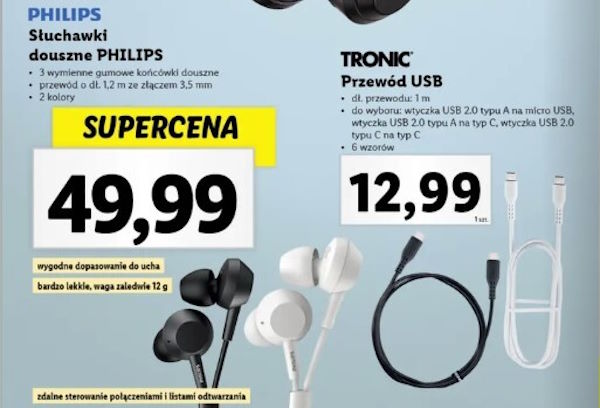 Lidl wyprzedaje elektronikę. Poszalejesz za kilkanaście złotych