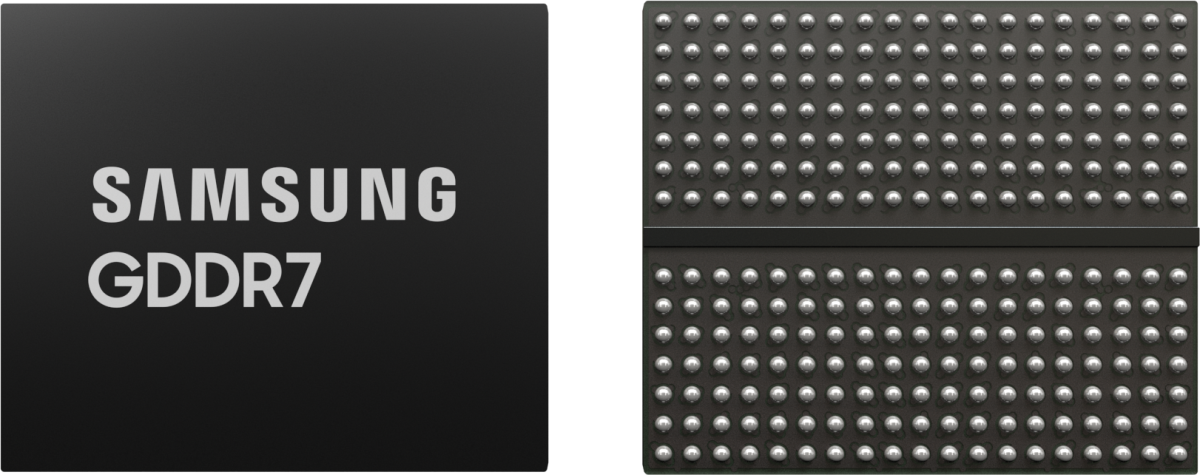 Samsung chwali się nowymi pamięciami GDDR7. Robią wrażenie