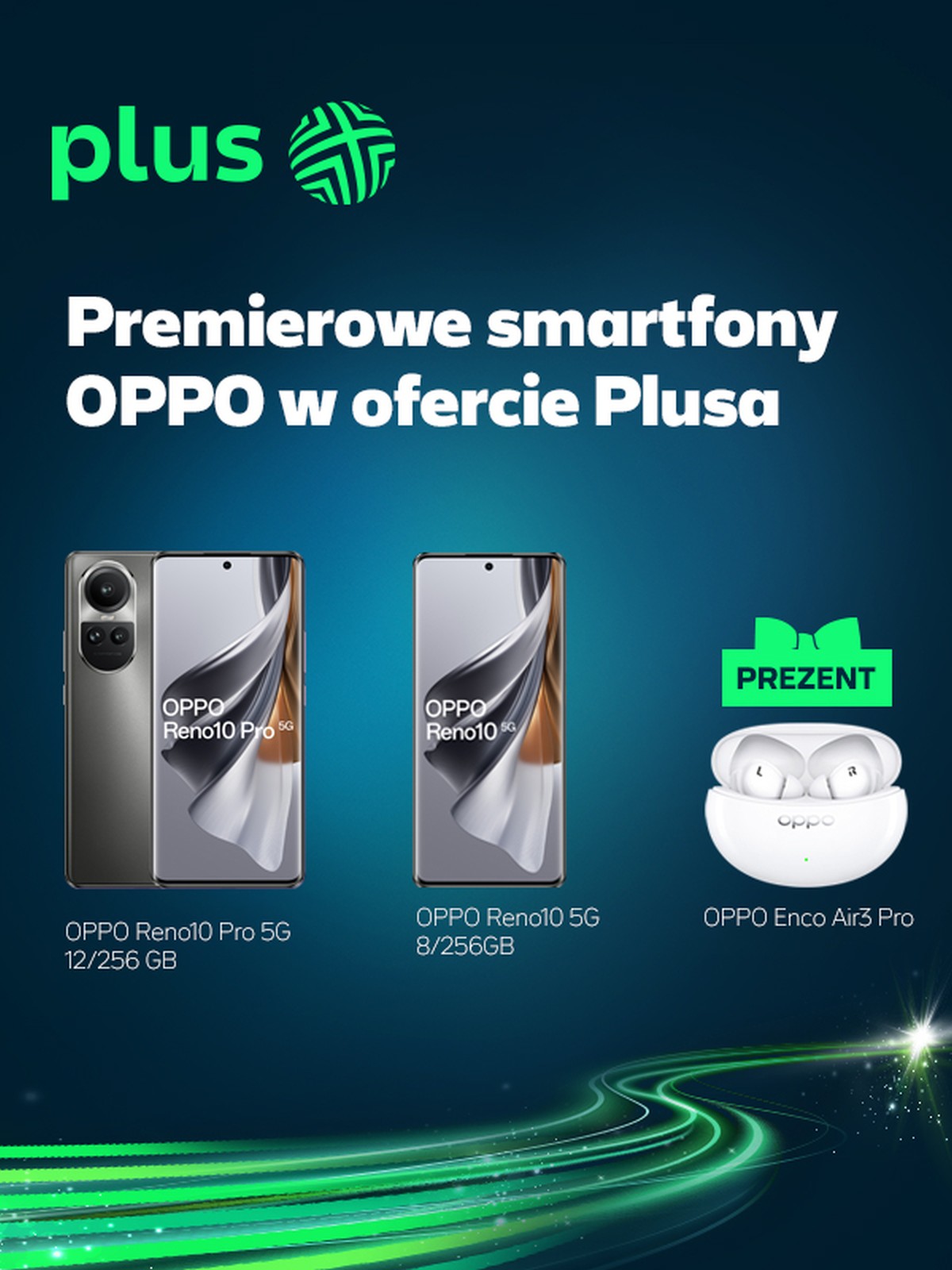 W Plusie kupisz nowe telefony Oppo, a w prezencie dostaniesz słuchawki
