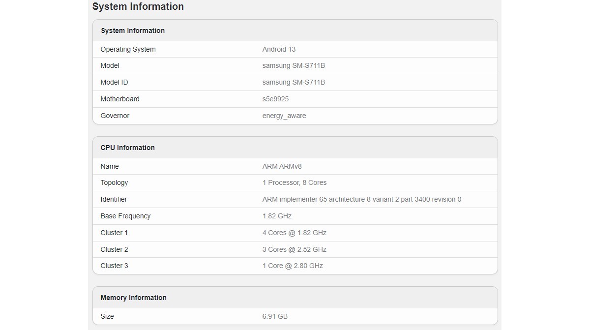 Galaxy S23 FE zadebiutował w Geekbench. Mamy ważne potwierdzenie