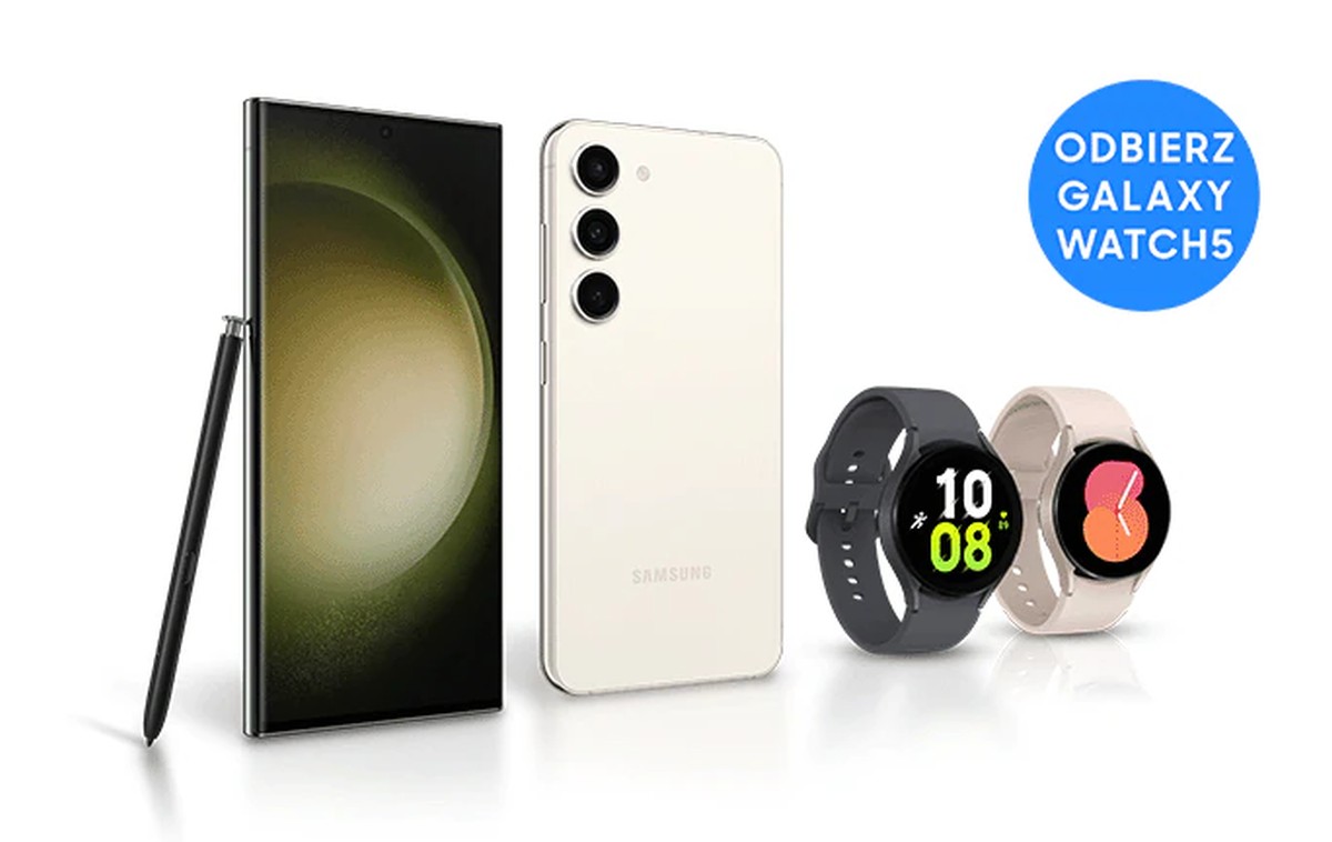 Kup flagowego Samsunga, a zegarek dostaniesz za 1 zł
