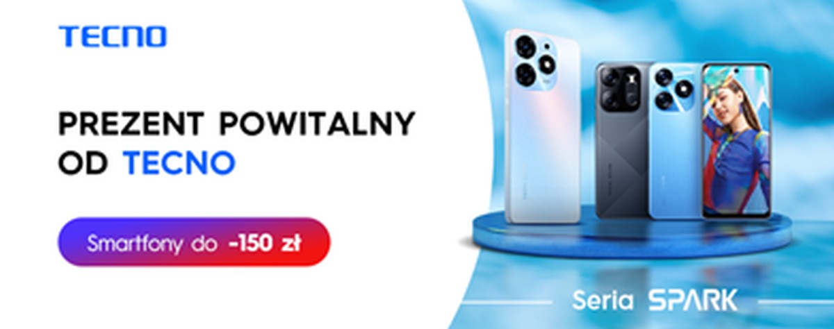 Smartfony Tecno w Polsce. Na start można liczyć na prezent