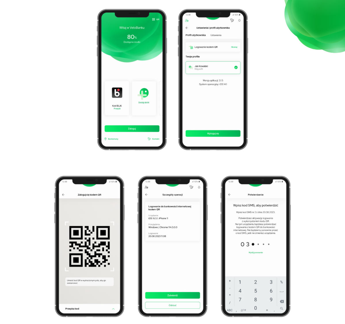 VeloBank sypie nowościami w aplikacji mobilnej. Są cztery usprawnienia