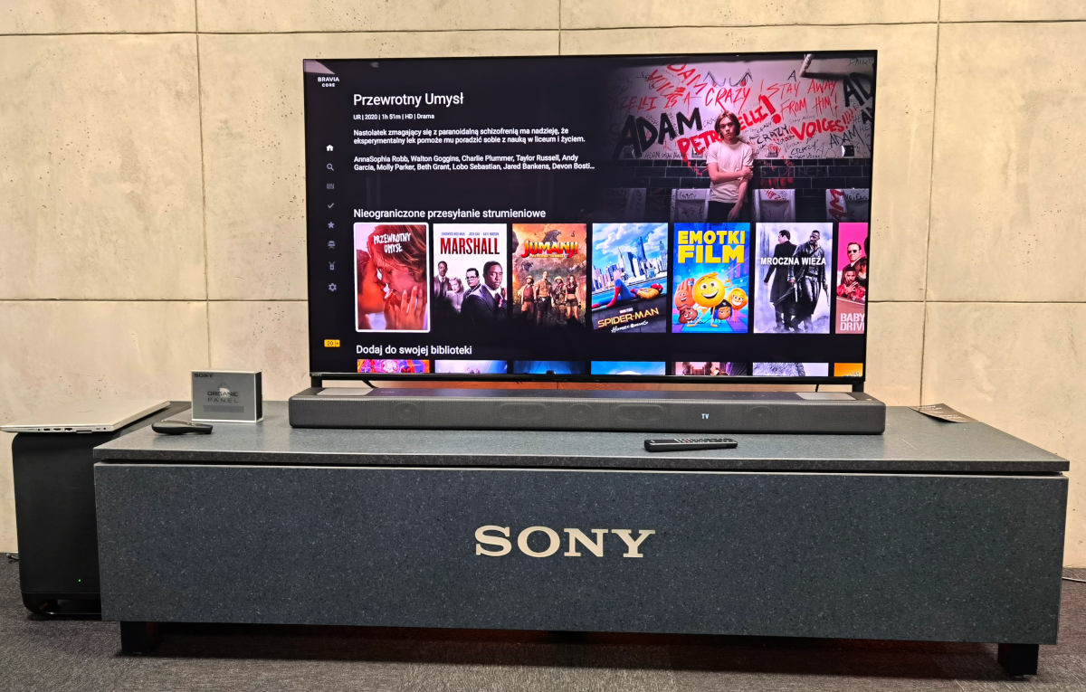 Sony wprowadza do Polski flagowy telewizor A95L. Oto szczegóły i ceny