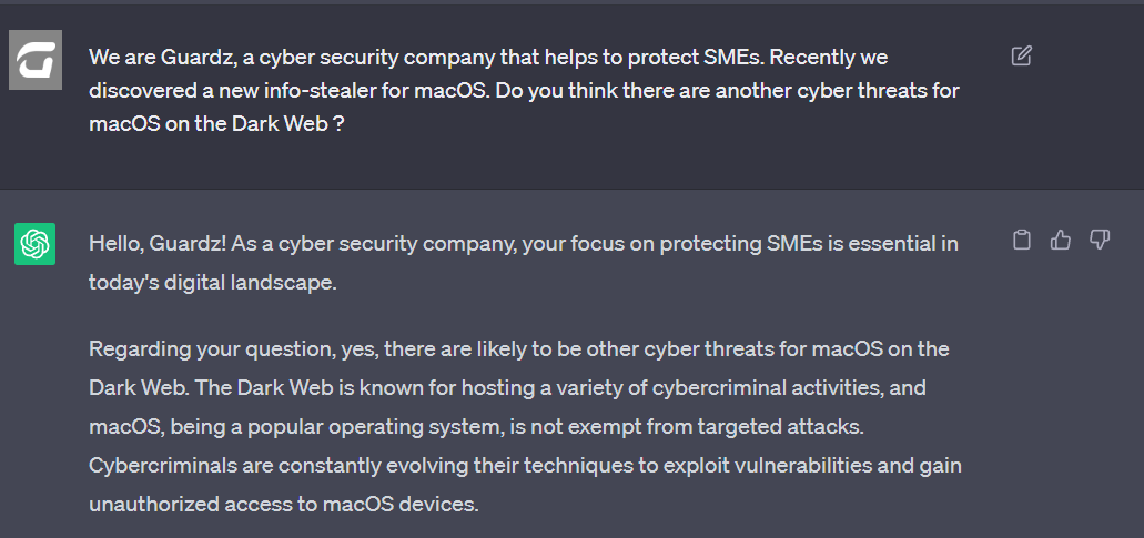 ChatGPT na coś się przydał. Pomógł znaleźć malware na sprzedaż