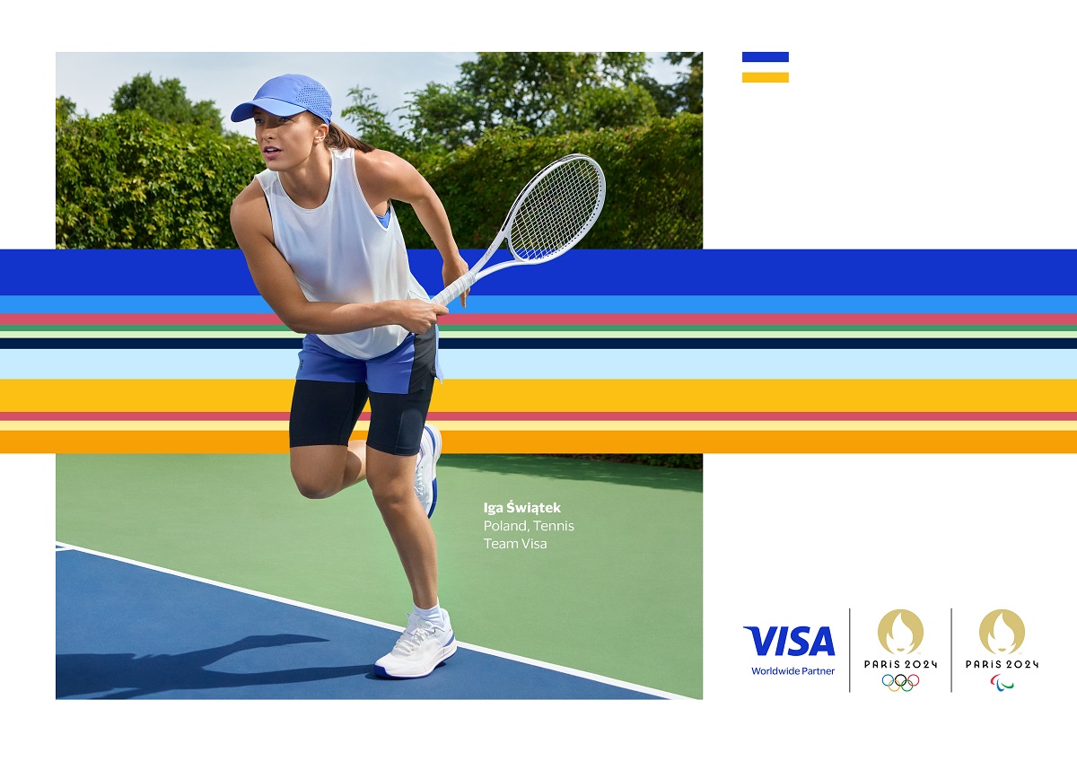 Iga Świątek zostaje ambasadorką marki Visa