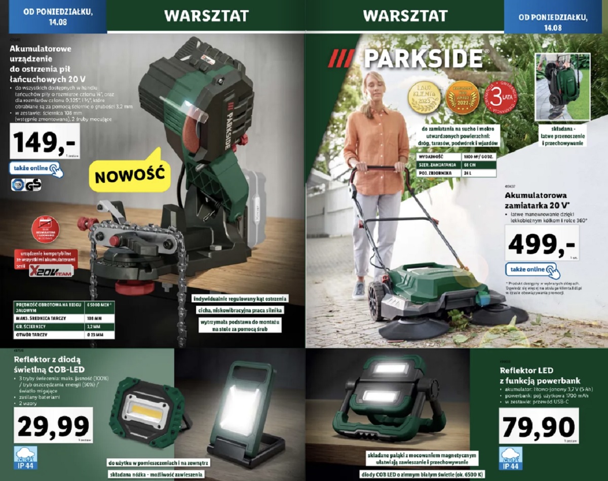 Lidl uśmiecha się do majsterkowiczów. Narzędzia i akumulatory taniej