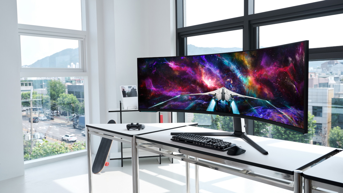 Samsung pokazał dwa nowe, naprawdę ogromne monitory