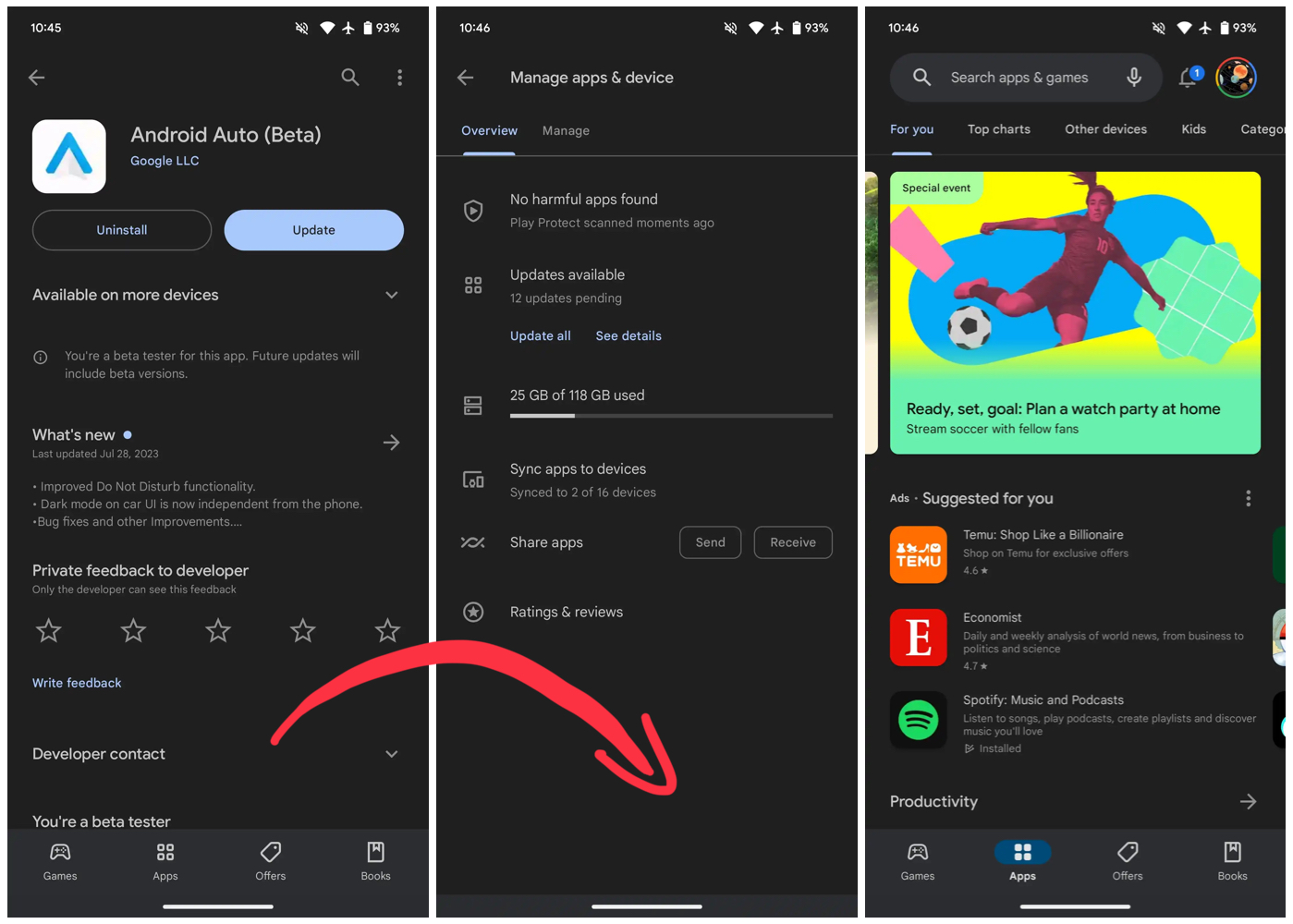 Google Play zmienia interfejs. Podoba Ci się nowa nawigacja?