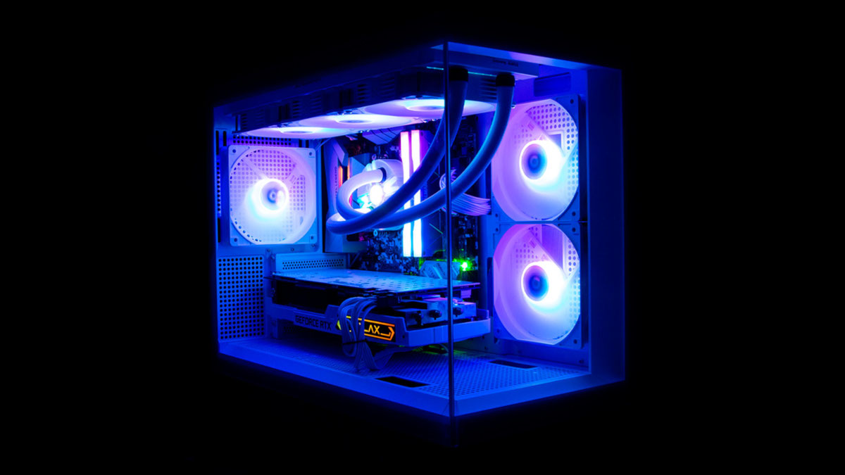 Nowoczesna i tania obudowa dla fanów szkła oraz RGB LED