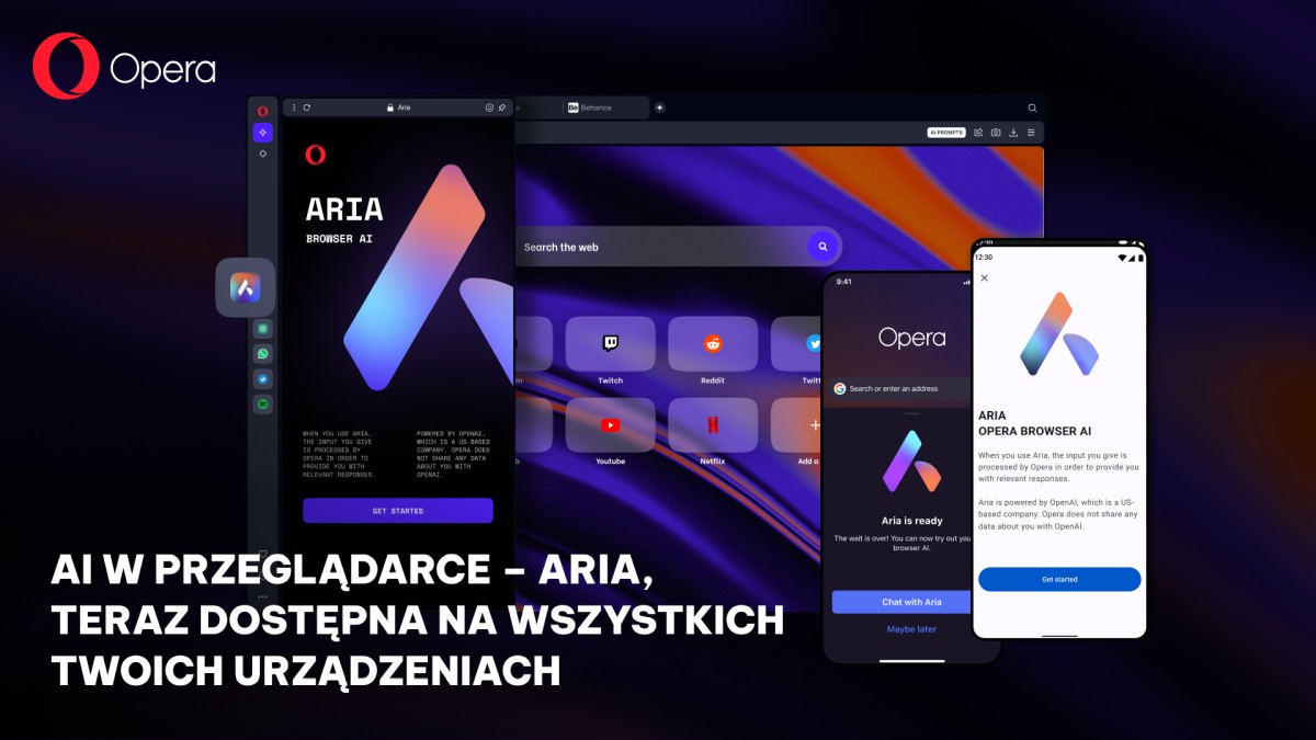 Opera wprowadza sztuczną inteligencję na iOS