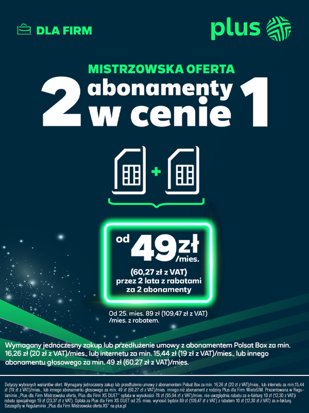 W Plusie dwa abonamenty i dwa smartfony dostaniesz w cenie jednego
