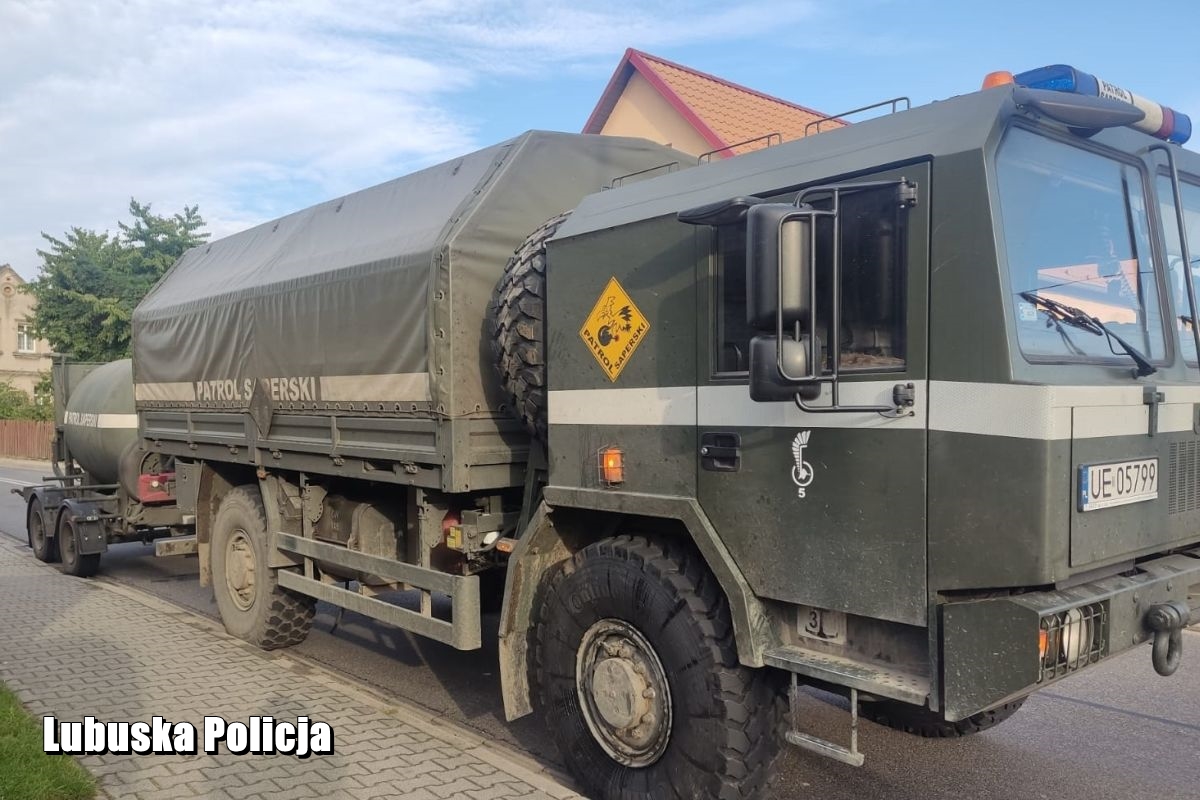 Pajacyki w Świebodzinie. Wrzucił do pieca pocisk przeciwpancerny