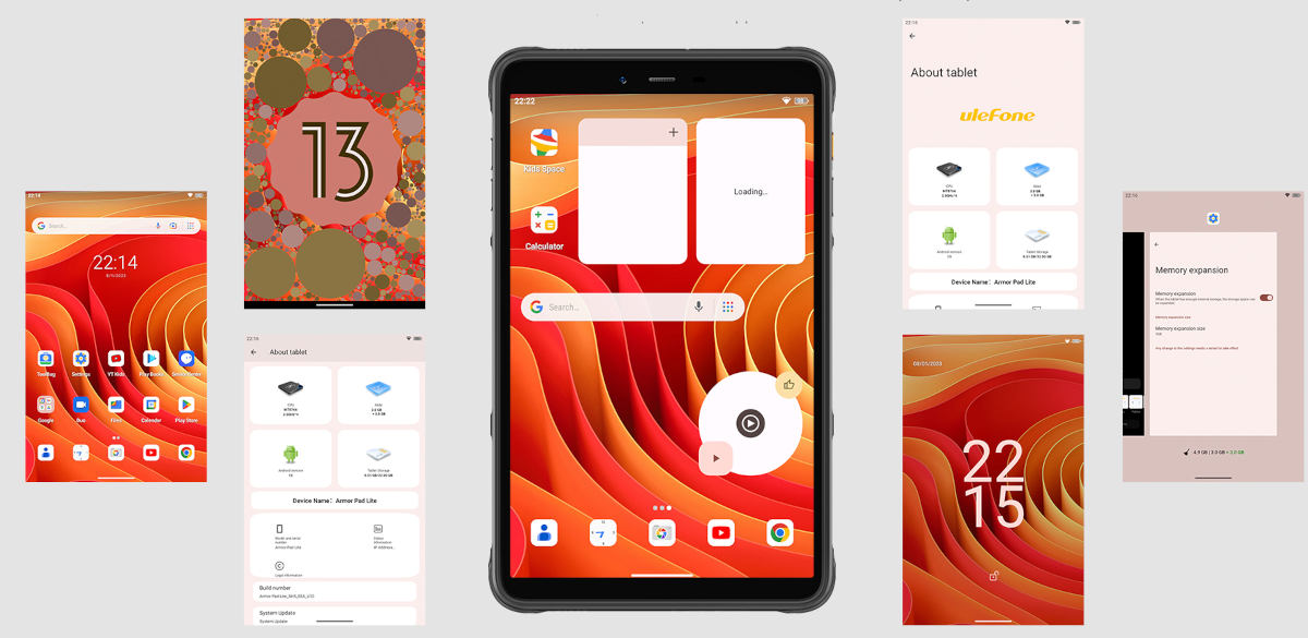 Ulefone Armor Pad Lite: pancerny tablet z Androidem 13 Go
