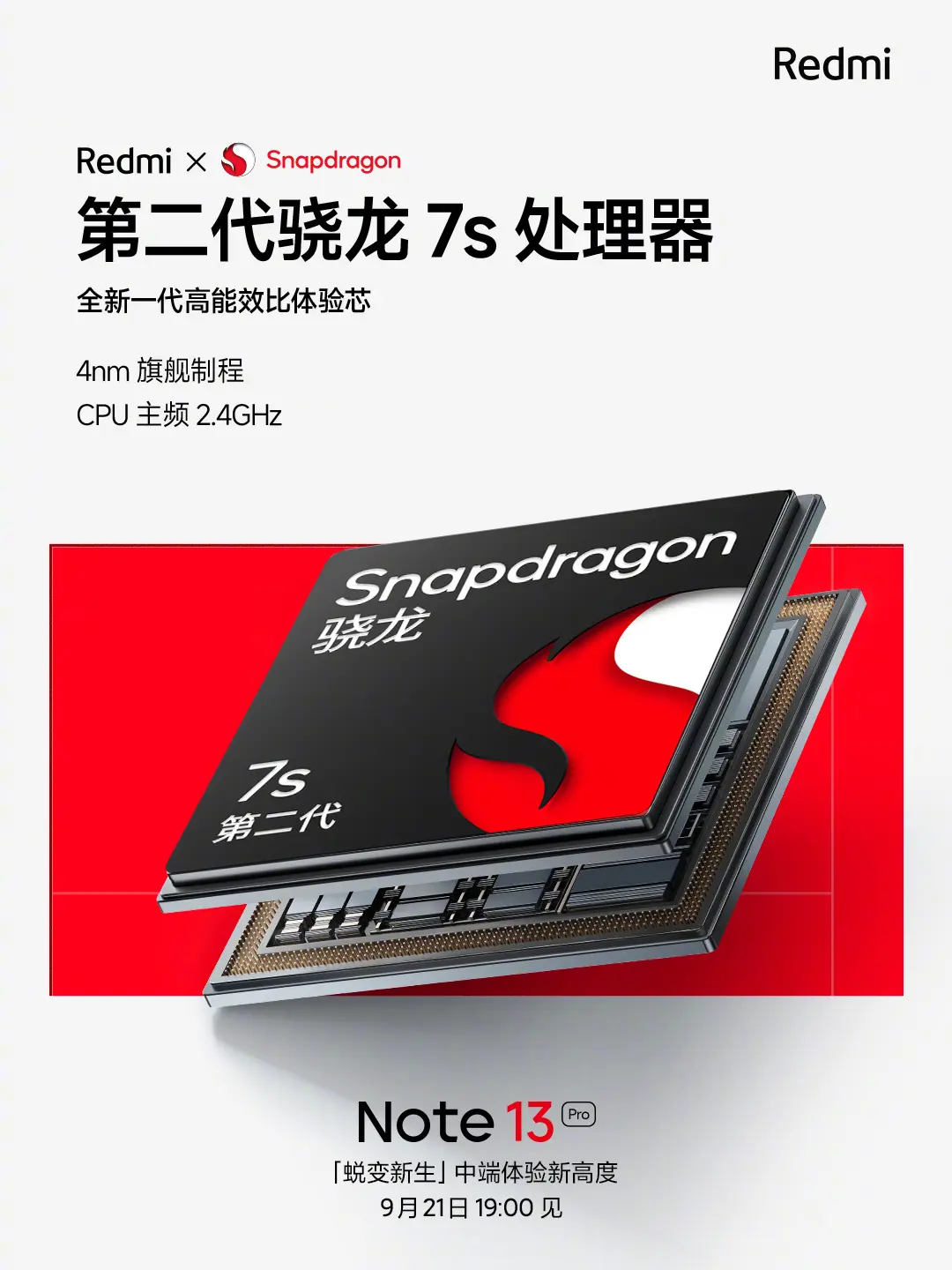 Xiaomi Redmi Note 13 Pro dostanie nowego Snapdragona 7s Gen 2