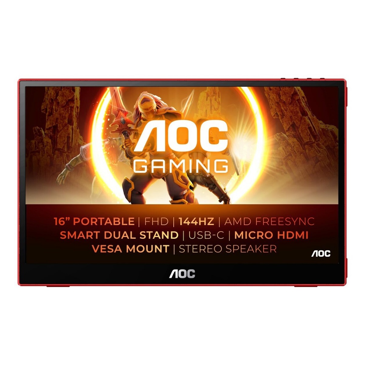AOC prezentuje przenośny monitor gamingowy